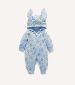Bunny Quilted Growsuit