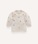 Snowy Embroidered Jumper - Image 2