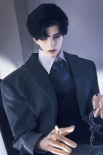 HeHeBJD 1/3 Doll's head Liid only,Handsome Resin Birthday Toy Ball Jointed Dolls Gifts - Image 4
