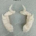 HeHeBJD Doll’s Accessories Resin Horn7 Free Magnets Art Fantasy Horns