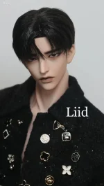 HeHeBJD 1/3 Doll's head Liid only,Handsome Resin Birthday Toy Ball Jointed Dolls Gifts - Image 3