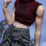 Brand New 1/4 Female doll’s body only Wolf Girl (without body), Muscle body Meat Leg BJD Doll Toys Pure Handicraft Art Ball Jointed Doll