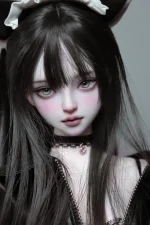 Resin BJD 1/3 Head Only Liberry, Normal and Smile variants available. - Image 7