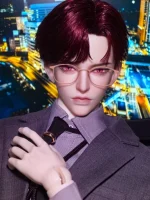 HeHeBJD 1/3 Doll's head Liid only,Handsome Resin Birthday Toy Ball Jointed Dolls Gifts - Image 5