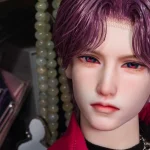 HeHeBJD 1/3 Doll’s head Qiyu2 only(Special mouth shapes ),Handsome Resin Birthday Toy Ball Jointed Dolls Gifts