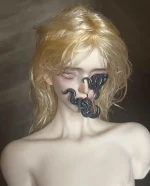 Resin BJD 1/4 doll's Head only Unlucky devil，Without body, Fantasy Head Sculpt Originality Style - Image 6