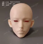 BJD 1/3 doll's head only JianZhiHu, doll's head without body, Fashion Realistic Uncle Male - Image 5