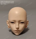 BJD 1/3 doll's head only Fieattk, doll's head without body, Pure Handicraft Art Ball Jointed Doll - Image 6