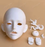 Resin BJD 1/4 doll's Head only Unlucky devil，Without body, Fantasy Head Sculpt Originality Style - Image 5