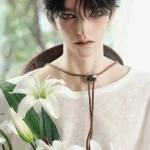 HeHeBJD 1/3 Doll's head Liid only,Handsome Resin Birthday Toy Ball Jointed Dolls Gifts