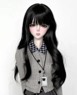 BJD 1/3 doll's head only Phyilia, doll's head without body, Resin fashion dolls - Image 4