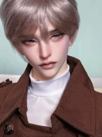 HeHeBJD 1/3 Doll's head Liid only,Handsome Resin Birthday Toy Ball Jointed Dolls Gifts - Image 6