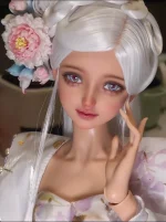 Resin BJD 1/3 Head Only Liberry, Normal and Smile variants available. - Image 2