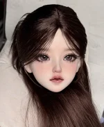 Resin BJD 1/3 Head Only Liberry, Normal and Smile variants available. - Image 6