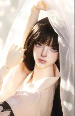 Resin BJD 1/3 head Riey only, Stylish BJD head, Compatible with many bodies - Image 4