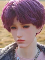 HeHeBJD 1/3 Doll’s head Qiyu2 only(Special mouth shapes ),Handsome Resin Birthday Toy Ball Jointed Dolls Gifts - Image 4