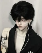Resin BJD 1/3 head Lifuson only,Handsome realistic handmade resin BJD Doll’s Head