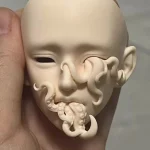 Resin BJD 1/4 doll's Head only Unlucky devil，Without body, Fantasy Head Sculpt Originality Style