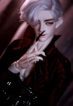 HeHeBJD 1/3 Doll’s Head Only Cnder, Demon Goat Horn Nun Satanic Evil Theme Resin Figure - Image 6