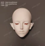 BJD 1/3 doll's head only Demonha, doll's head without body, Resin BJD fashion - Image 4
