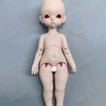 HeHeBJD 1/6 Bambi Nude Dolls Cuty Ball Jointed Doll Gifts