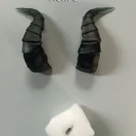 HeHeBJD Doll’s Accessories Resin Horn8 Free Magnets Art Fantasy Horns