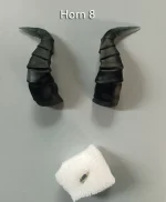 HeHeBJD Doll’s Accessories Resin Horn8 Free Magnets Art Fantasy Horns