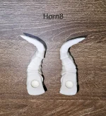 HeHeBJD Doll’s Accessories Resin Horn8 Free Magnets Art Fantasy Horns - Image 4