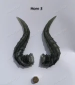 HeHeBJD Doll's Accessories Resin Horn 3 Fashion Fantasy Free Magnets Unique Gift