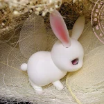 Rice Cake Bunny bjd 1/12 doll rabbit Ruby small baby doll palm dolls free shipping - Image 2