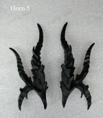 HeHeBJD Doll's Accessories Resin Horn5 / Horn6 Free Magnets Unique Gift - Image 5