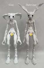 HeHeBJD Crazy Rabbit Animal Monster Body Magic Doll Resin Gift Fantasy - Image 5