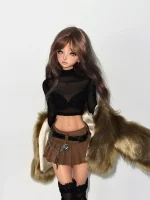 BJD 1/3 head only Kaluolove ,Beautiful Stylish Exquisite Resin BJD Character Head - Image 5