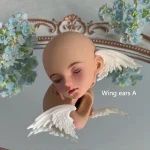 Resin 1/4 BJD Mermaid Ears , Wing Ears, Mermaid Tidal Twins Theme Delicate Design The Finest Gift - Image 4
