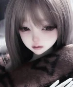 BJD 1/3 head only Kaluolove ,Beautiful Stylish Exquisite Resin BJD Character Head - Image 2