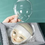 New BJD Face Mask – Clear Acrylic Protective Cover for After Makeup, Professional BJD Mask Free Shipping - Image 4