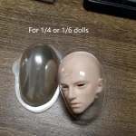 New BJD Face Mask – Clear Acrylic Protective Cover for After Makeup, Professional BJD Mask Free Shipping