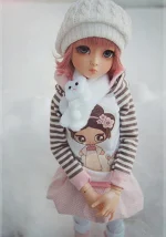 Resin BJD Sweetheart Girly Face Dami 1/4 Anime Ball Jointed Doll Extra Hand Gorgeous Gifts - Image 6