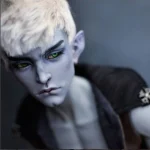 BJD 1/3 head only Abadon ,Exquisite Stylish Resin BJD Character Head – Perfect for Collection