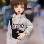 1/4 Bjd Dolls ShuiNiu Busty Lip Resin Art Doll for Collector Gift Extra hands