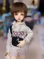 1/4 Bjd Dolls ShuiNiu Busty Lip Resin Art Doll for Collector Gift Extra hands