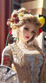HeHeBJD 1/3 beautiful fashion female VES/VAS 68cm Height Resin Model Extra Hands And High Heels High quality