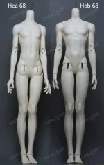 BJD Body ,1/3 Doll's Body ,Stylish Male Doll Body  Elegant Design, Perfectly Matched With Head 68cm Height — изображение 2