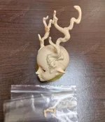 1/4 BJD Doll's head only Deer Maiden , BJD Accessories In Stock Free shipping — изображение 3