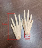 Brand new 1/3 BJD Claw Hands / Demon Claw Hands 75 body Hands ,BJD hands accessories In Stock Free Shipping